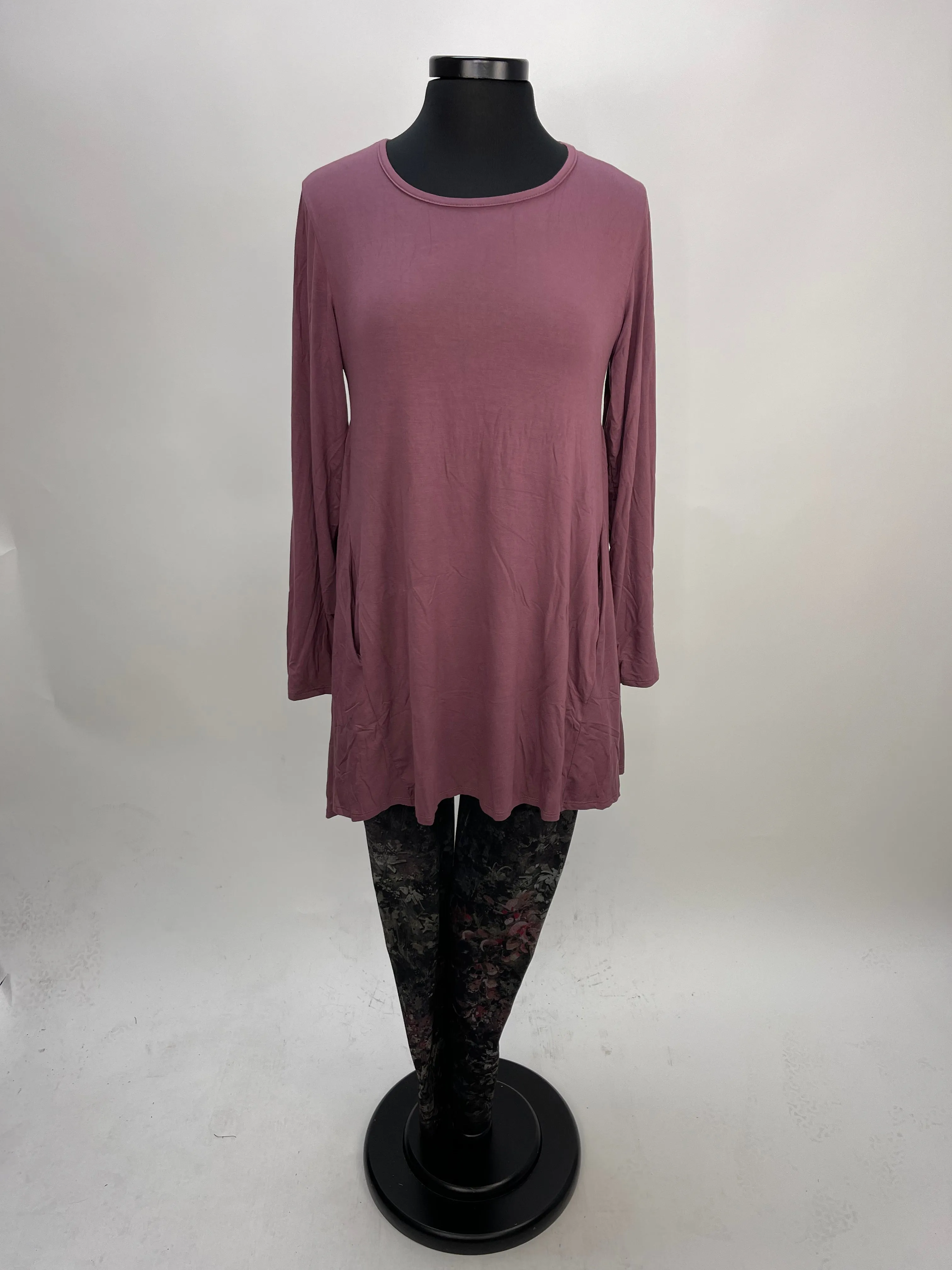 2AM Long Sleeves Tunic - Wild Ginger