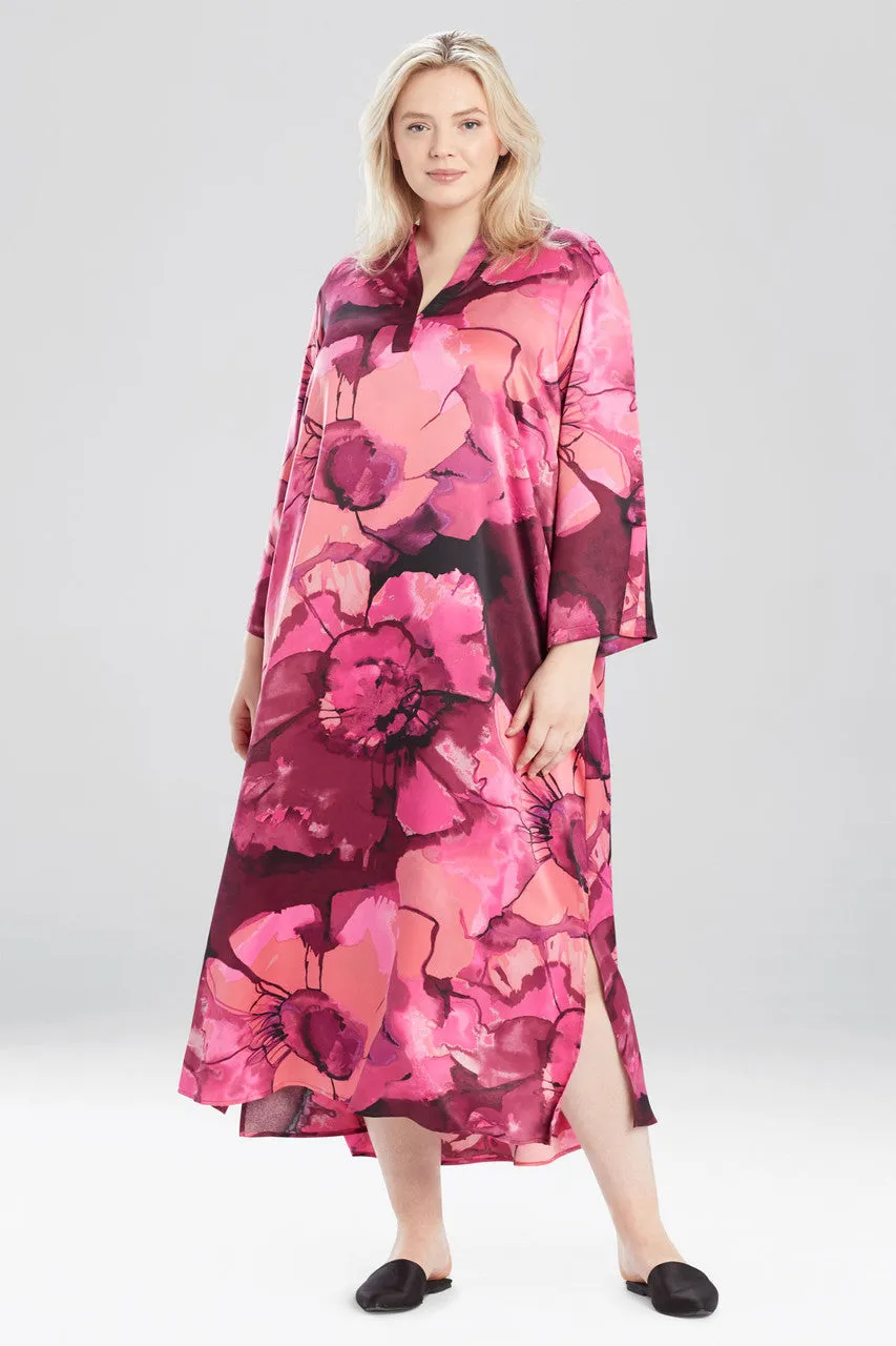 Canyon Lotus Satin Caftan