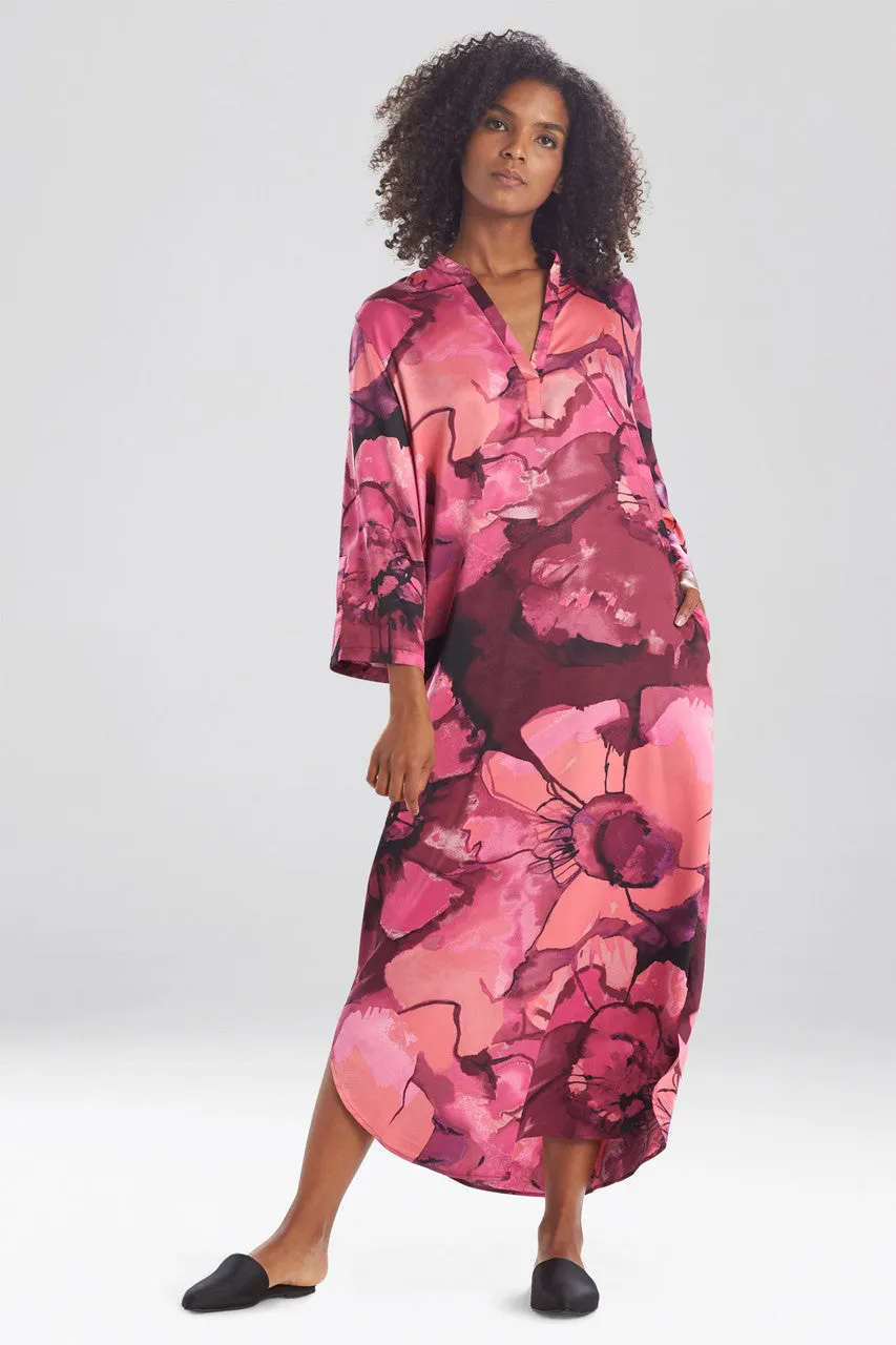 Canyon Lotus Satin Caftan