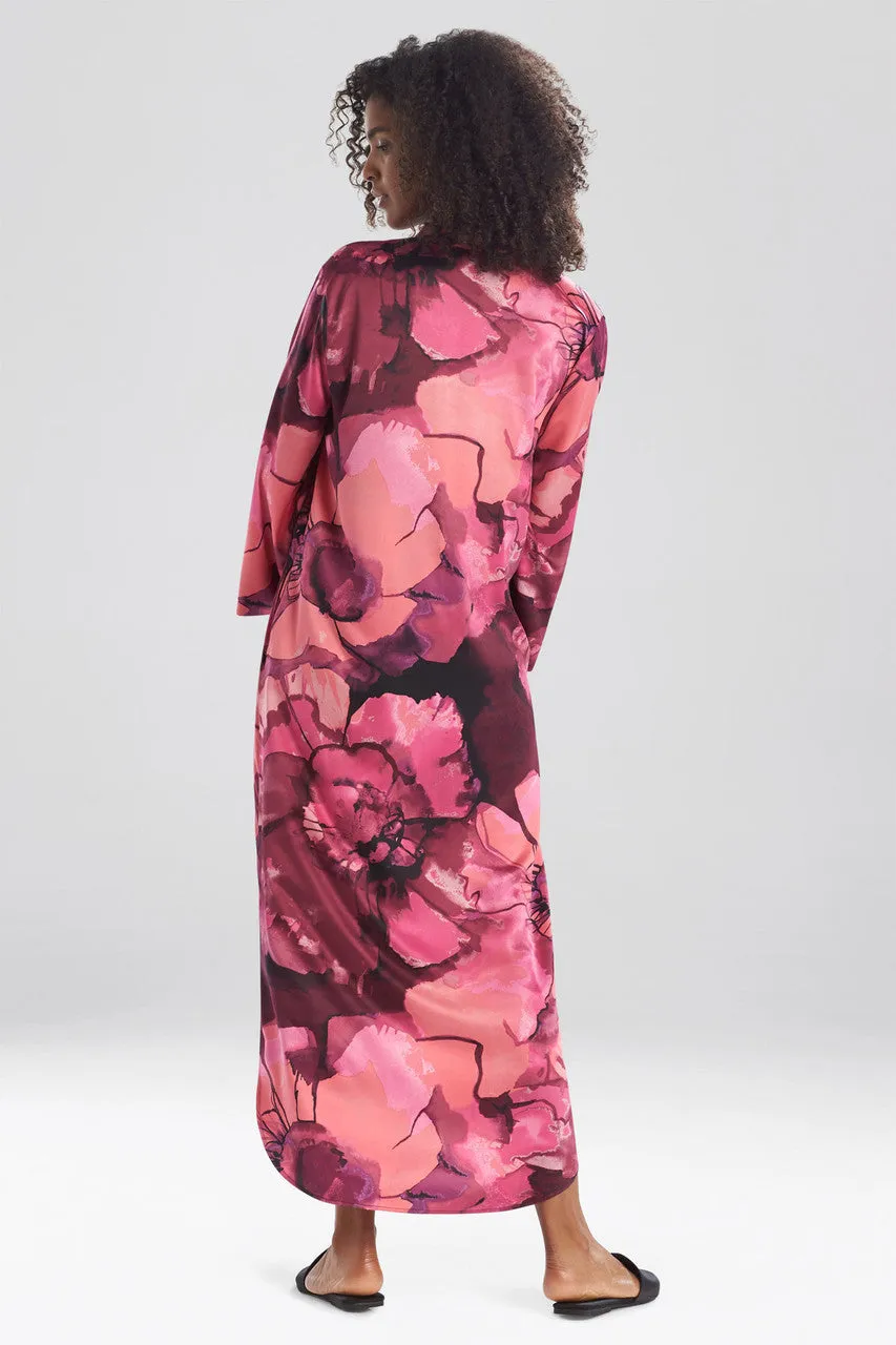 Canyon Lotus Satin Caftan