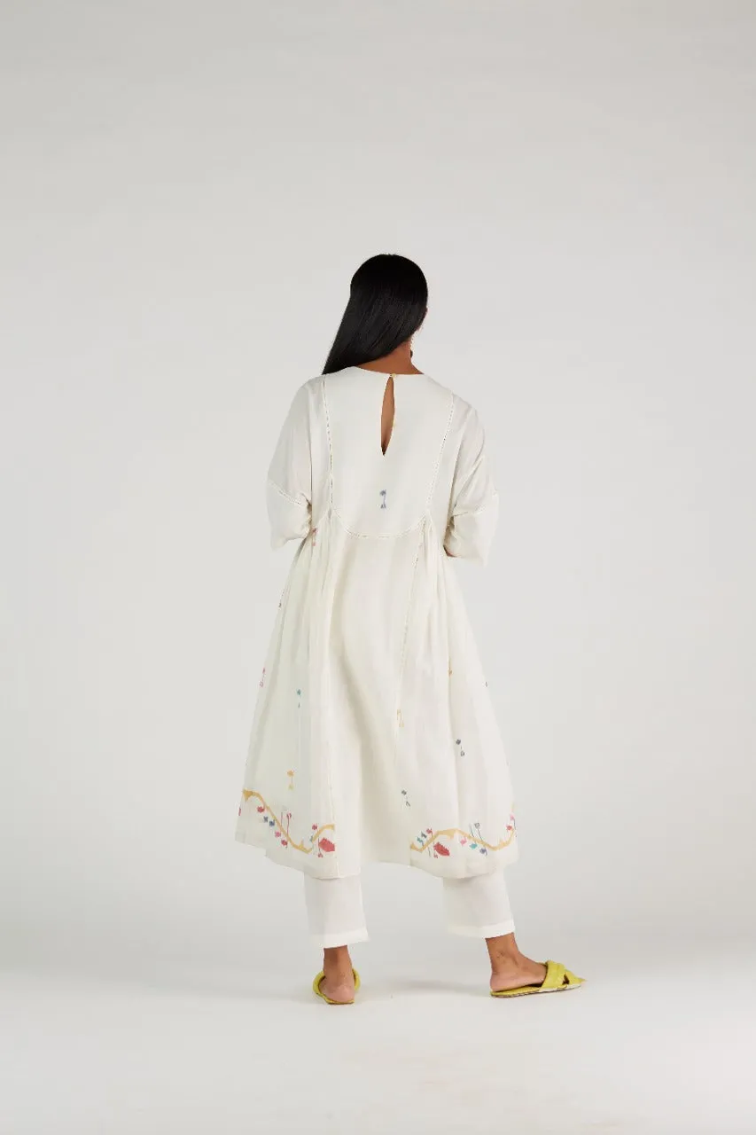 Chandani Jamdani Kurta