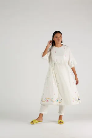 Chandani Jamdani Kurta