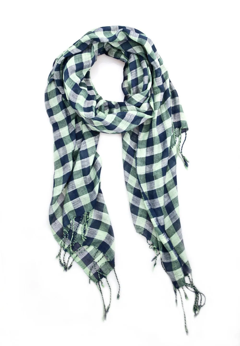 Classic Cambridge Checkered Plaid Scarf