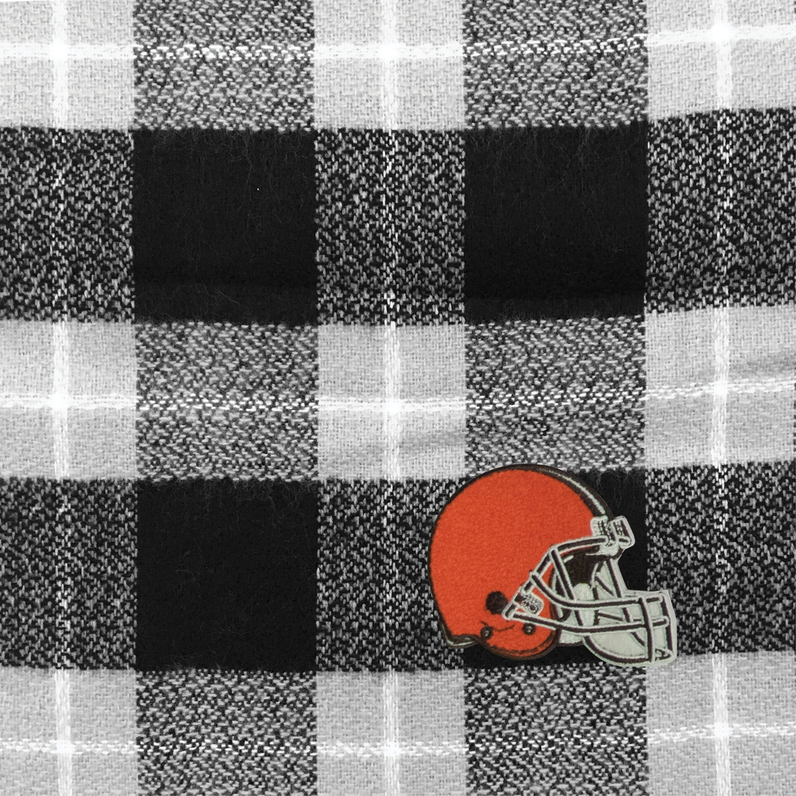 Cleveland Browns Plaid Blanket Scarf