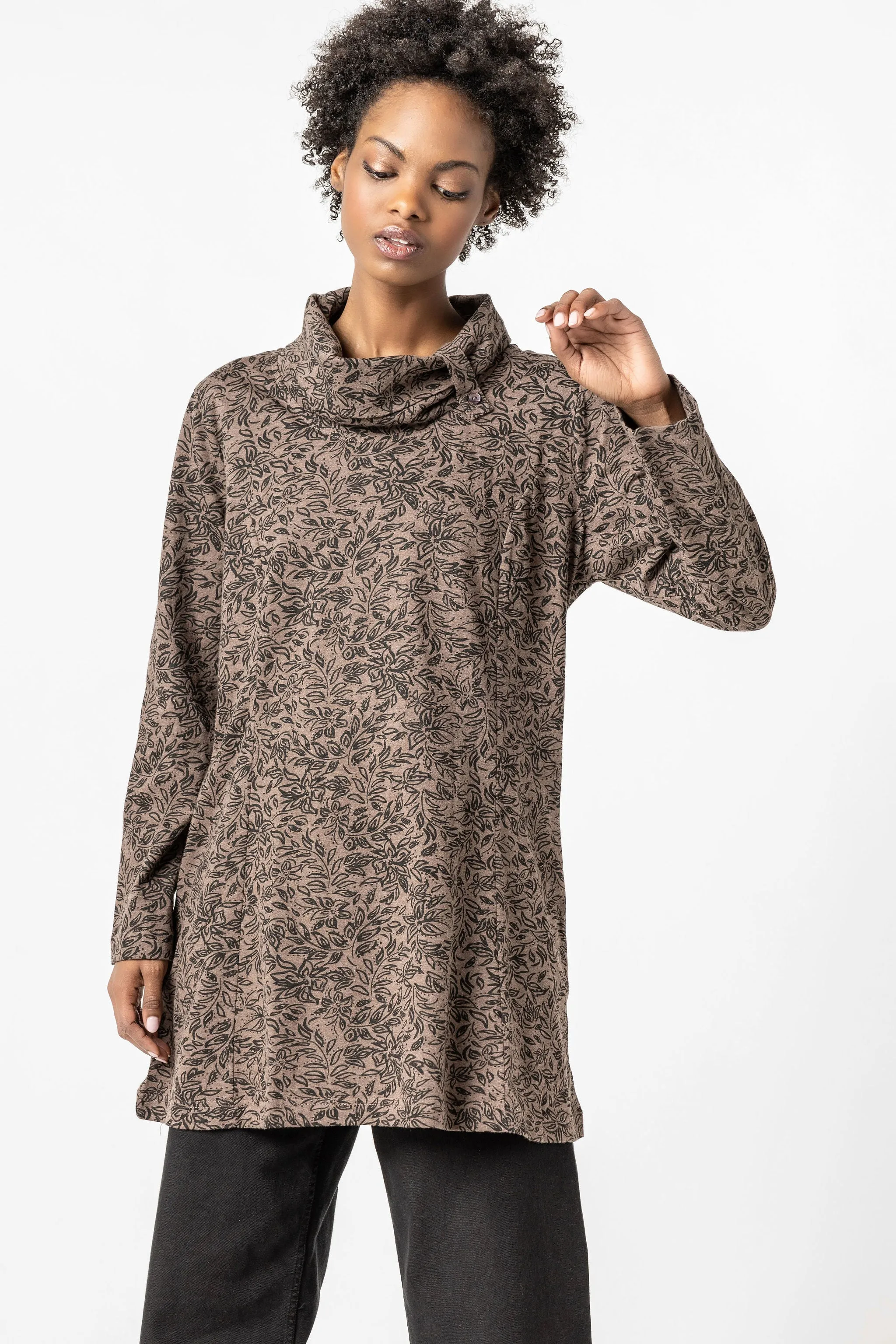 Daphne Print Jersey Tunic