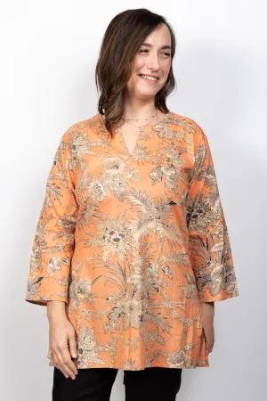 Dolma Esme Cotton Tunic Peach