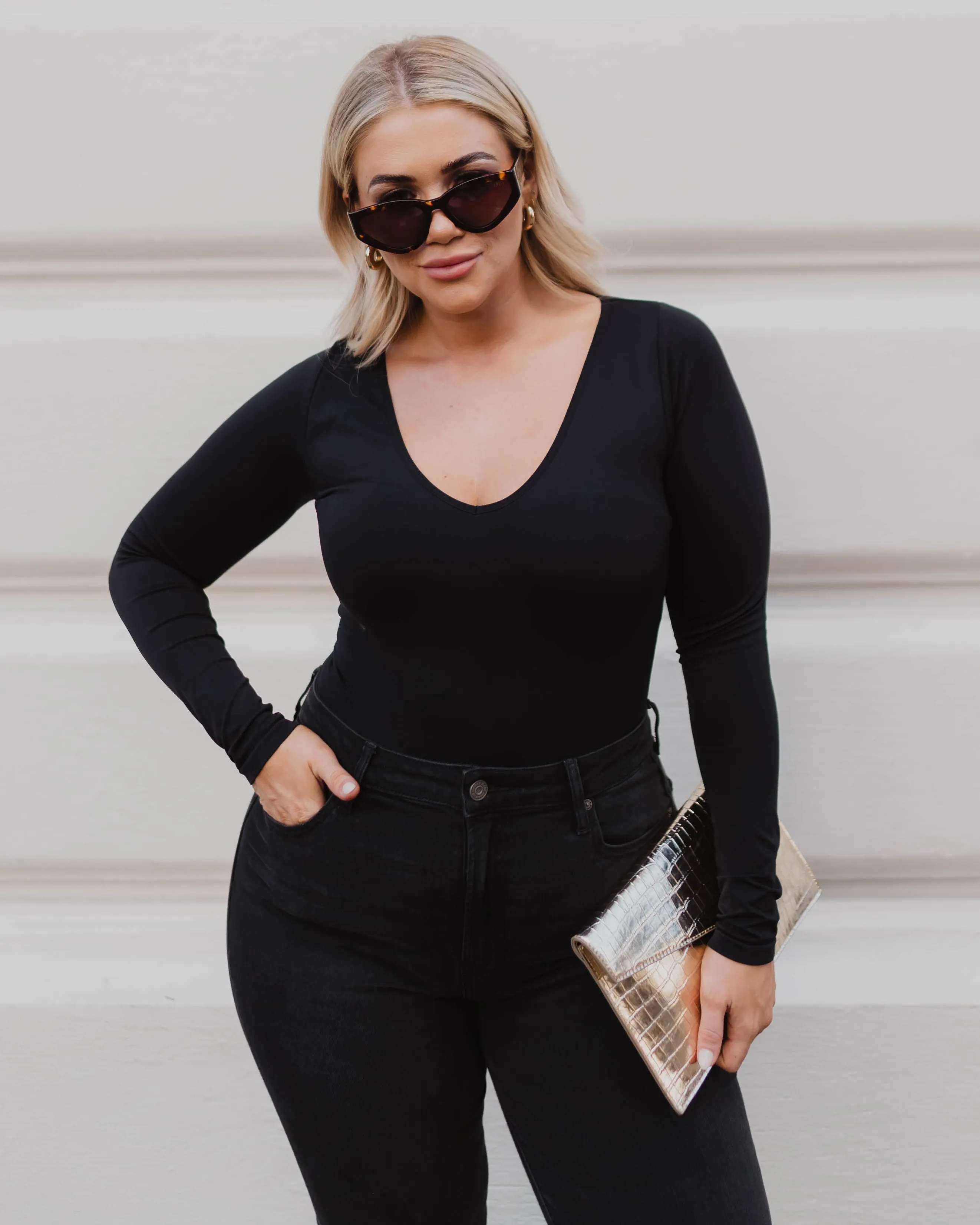 Every Body Basic Scoop Neck Bodysuit