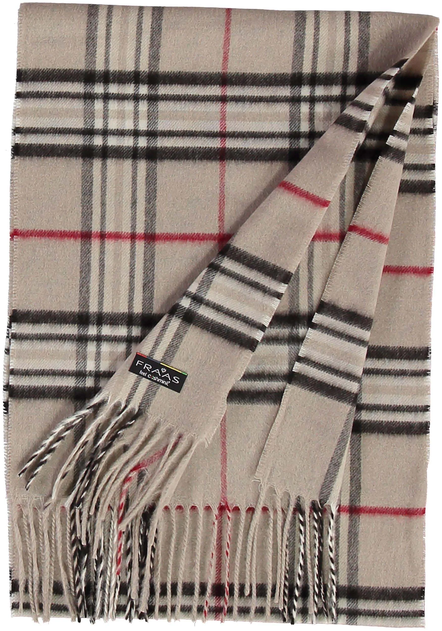 FRAAS Plaid Cashmink Woven Cashmink® Scarf