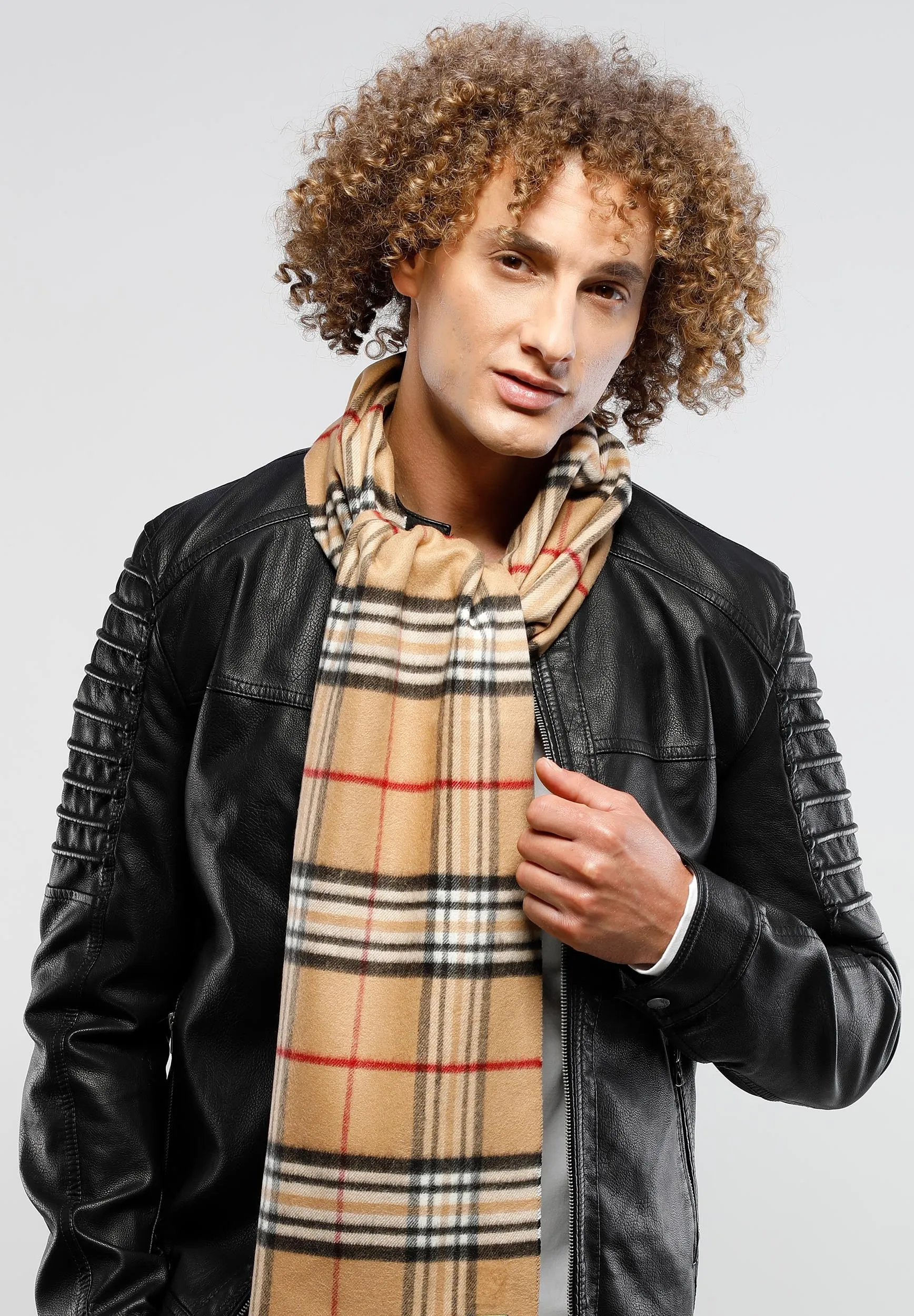 FRAAS Plaid Cashmink Woven Cashmink® Scarf