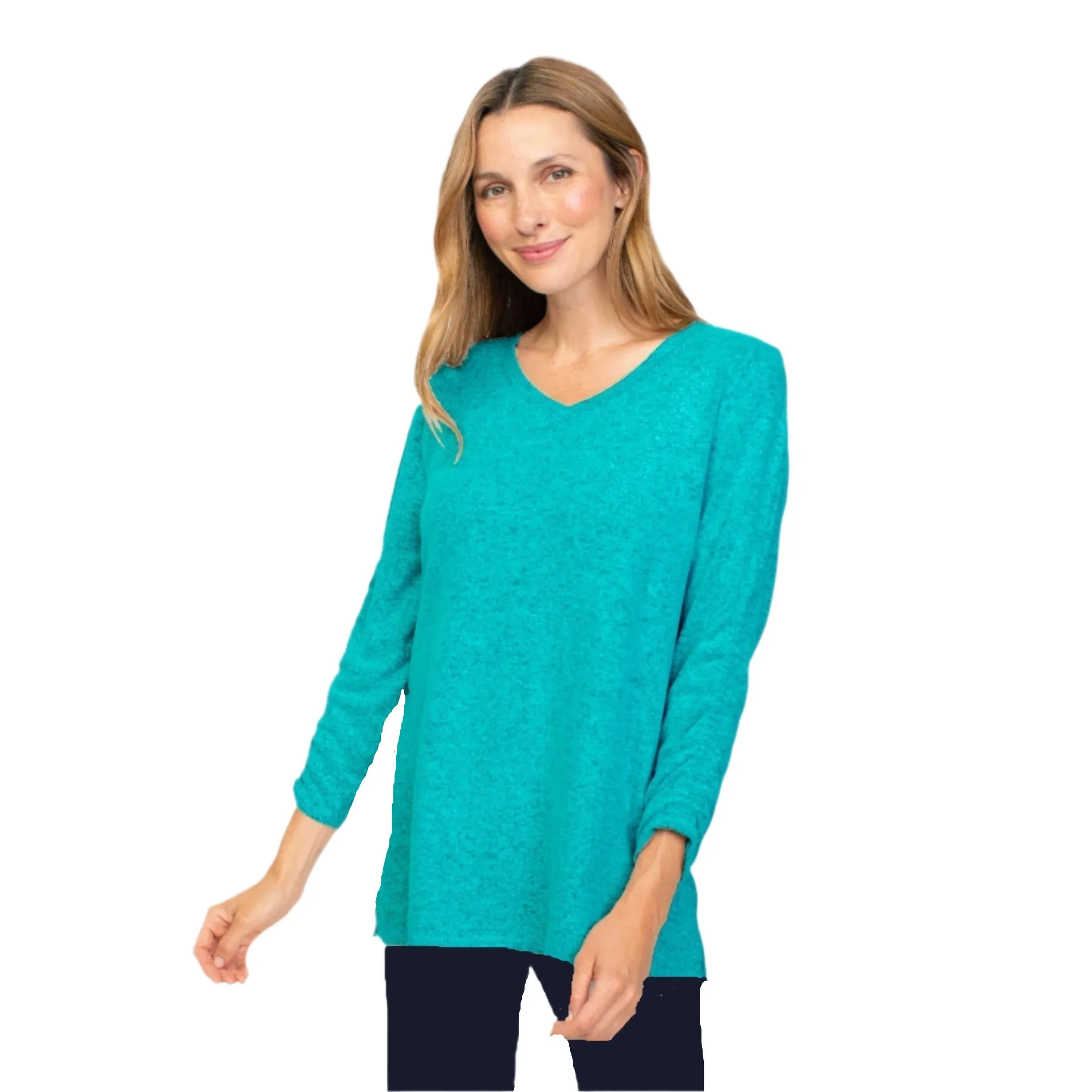 Habitat Long V-Neck Sweater Tunic - 35871