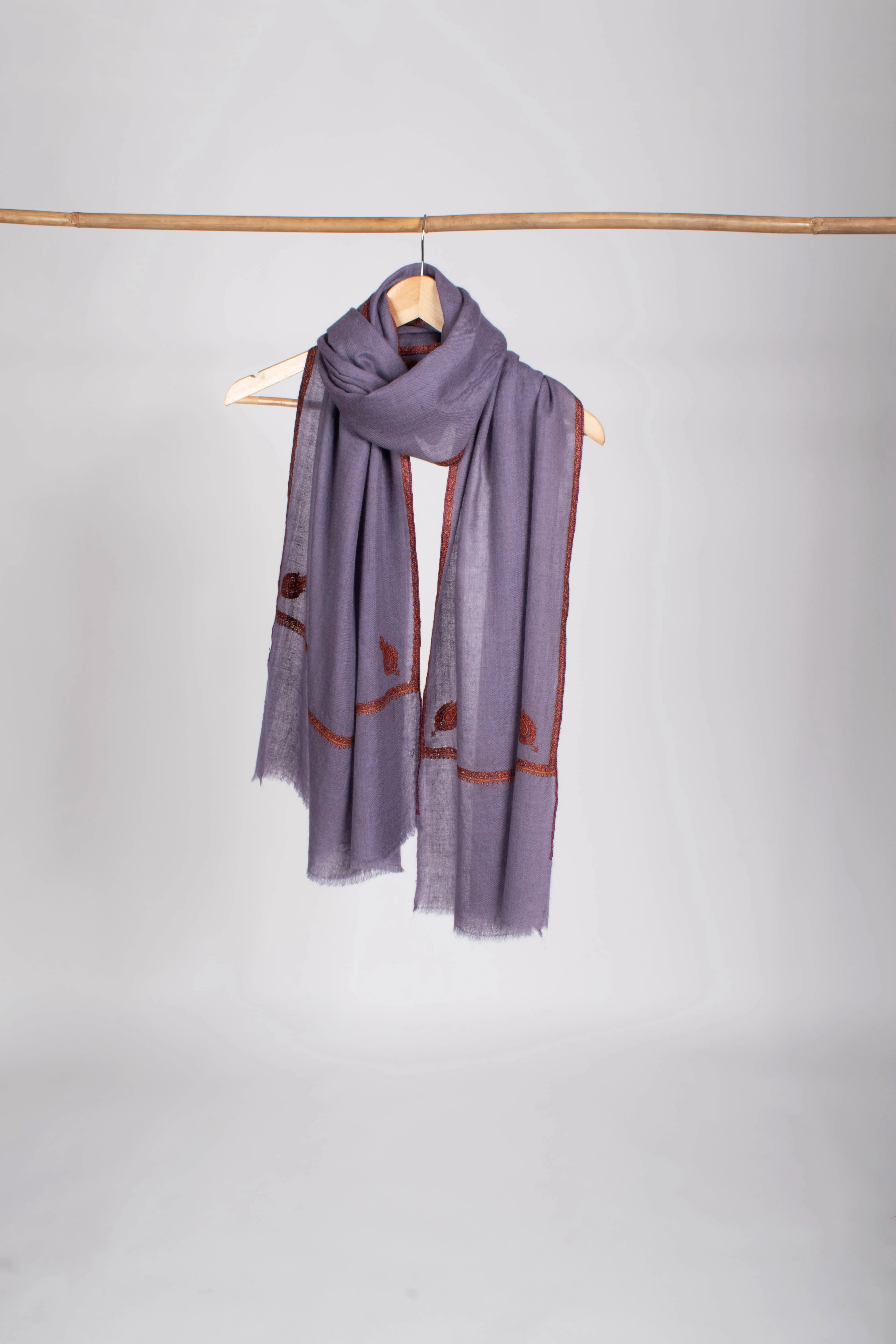 Handloomed Lightweight Cashmere Wrap - LAKELAND