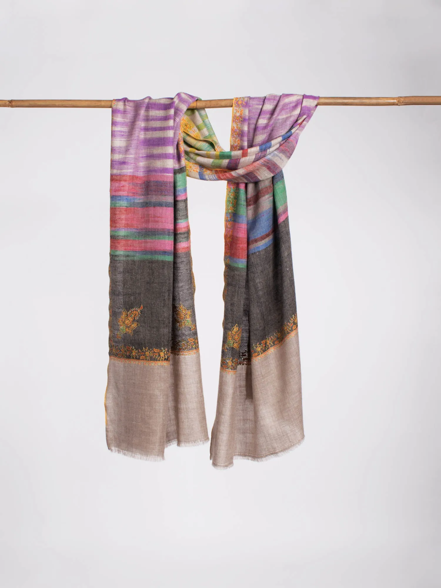 Hashia Multi Color Cashmere Scarves - PUEBLO