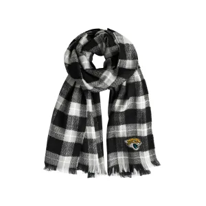 Jacksonville Jaguars Plaid Blanket Scarf