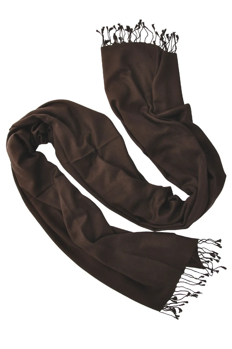 KATHMANDU Cashmere Brown Pashmina Scarf