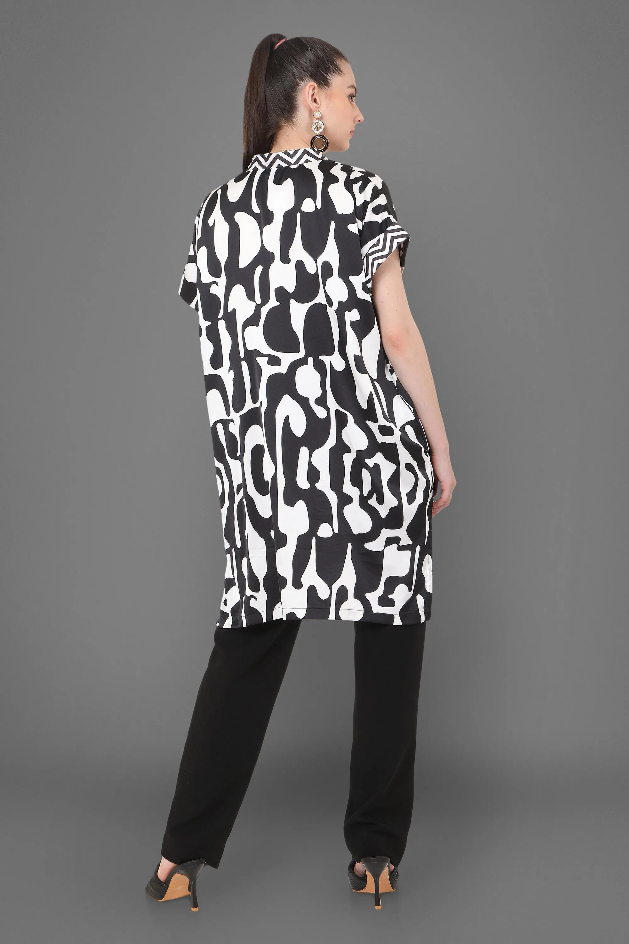 Lily Printed Kaftan Tunic