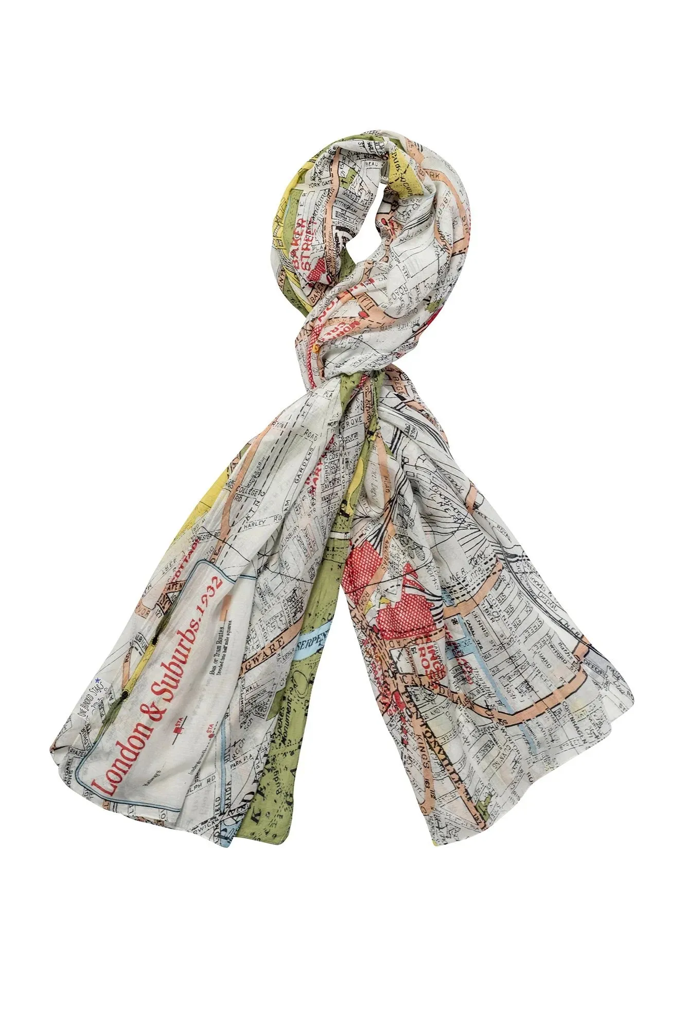 One Hundred Stars London Streets Scarf