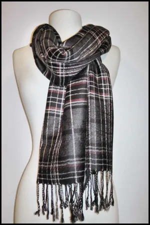 Pashmina Scarf in Plaid