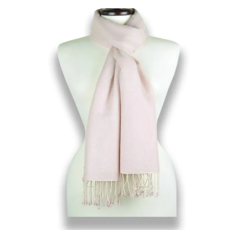 PASHMINA SCARF - Powder - 78x28"