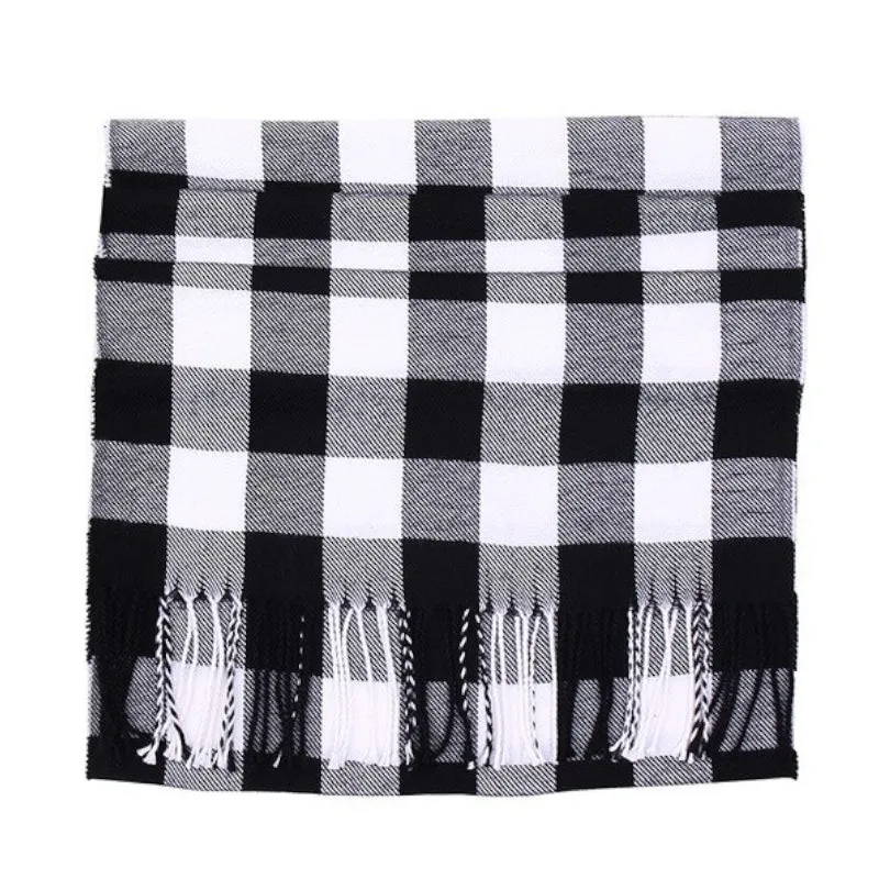 Pologize™ Cashmere Plaid Scarf