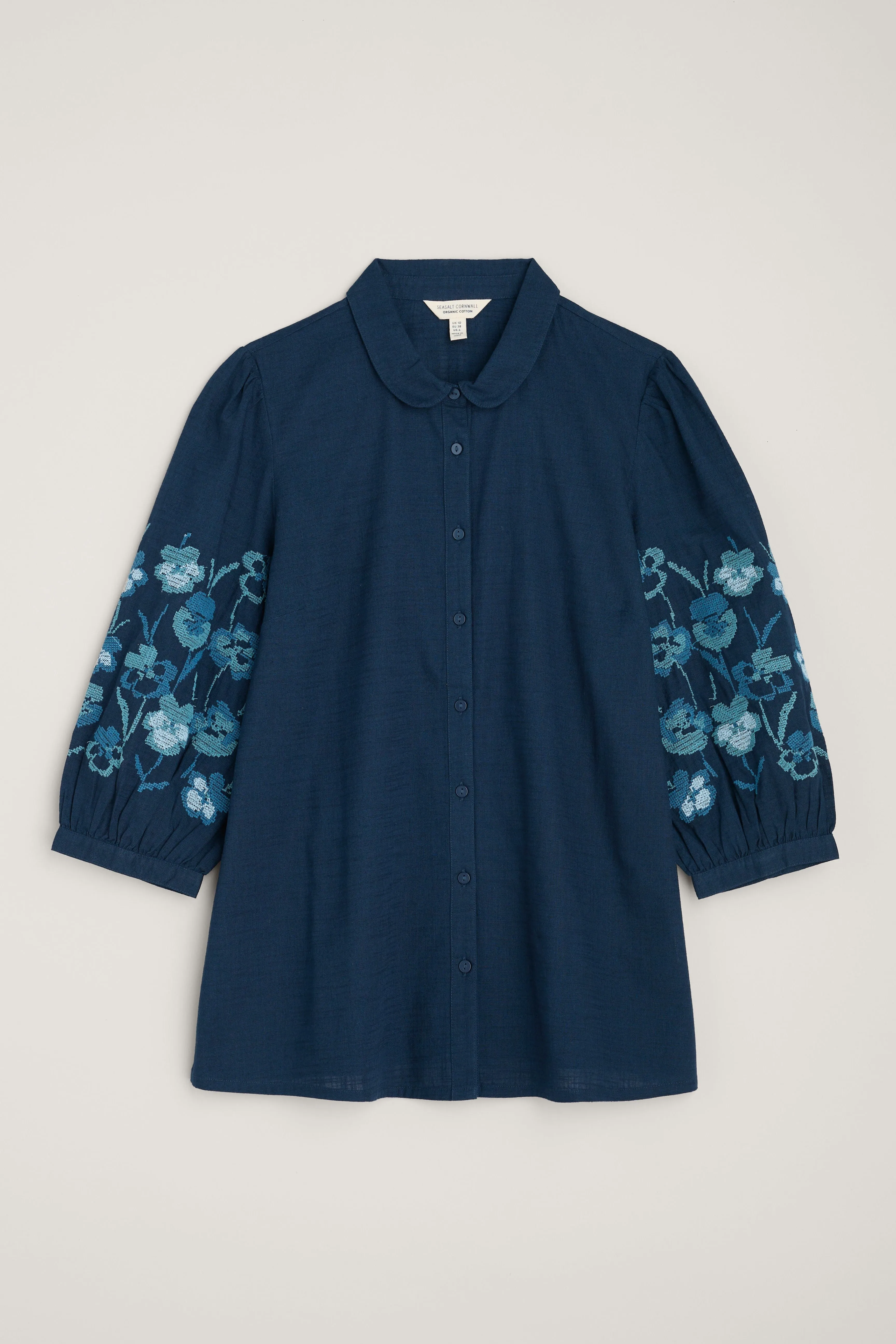 Seasalt Hope Cottage Blouse II in Maritime