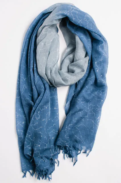 Starry Sky Fine Wool Scarf