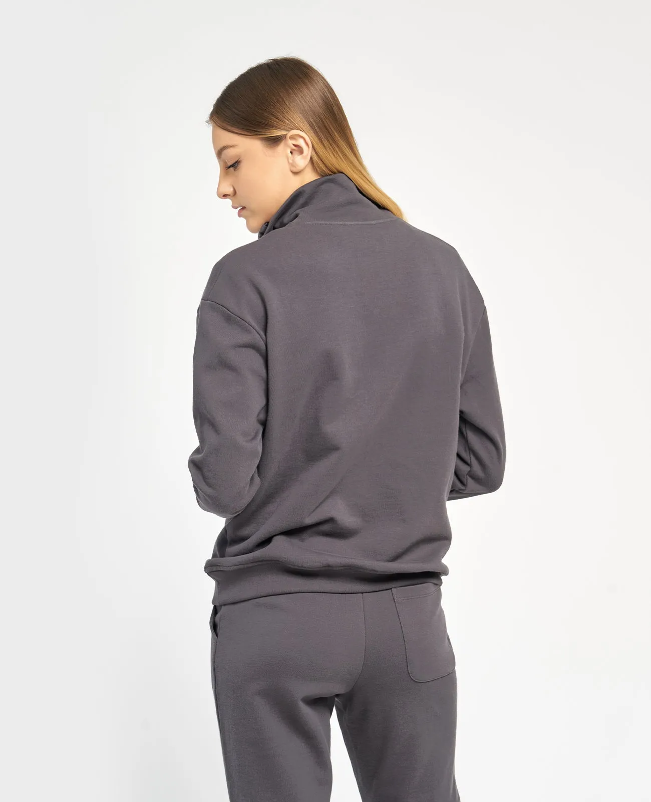 Supima Terry Zip Sweatshirt