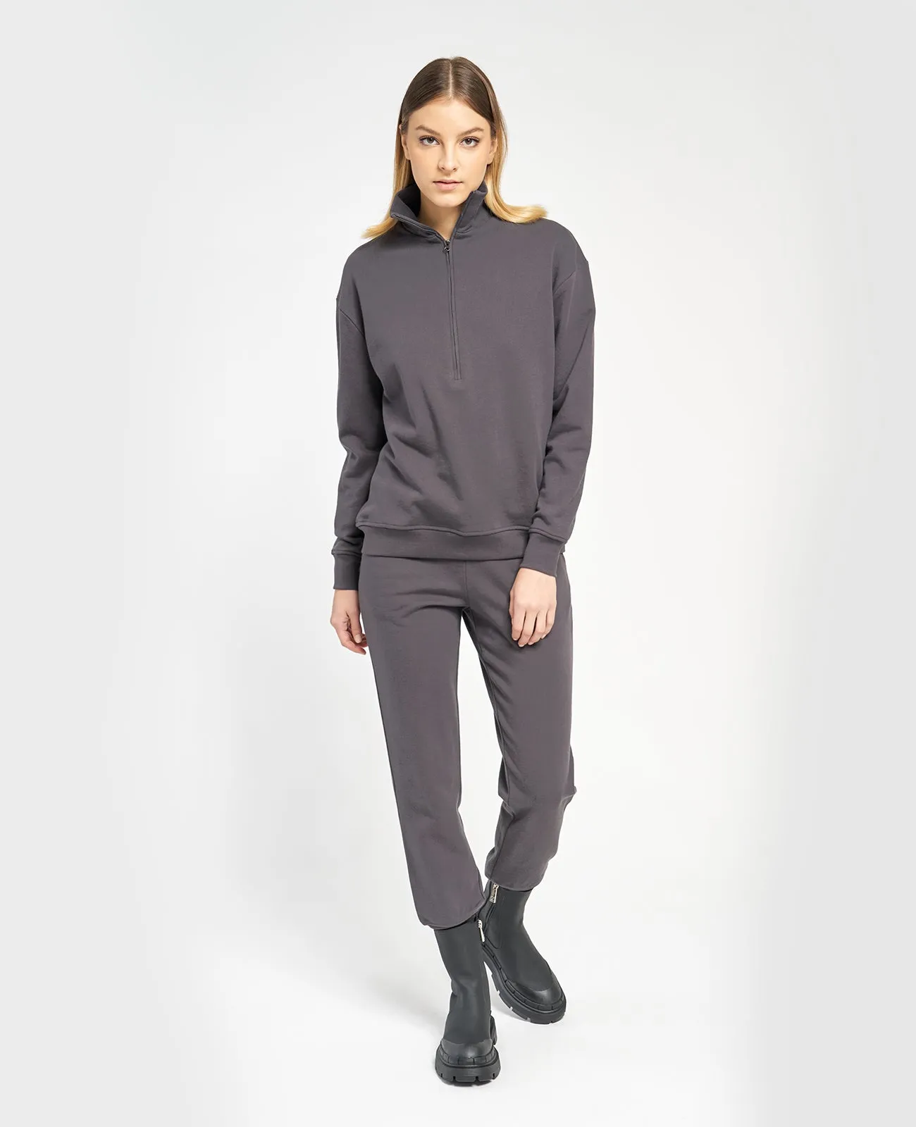 Supima Terry Zip Sweatshirt