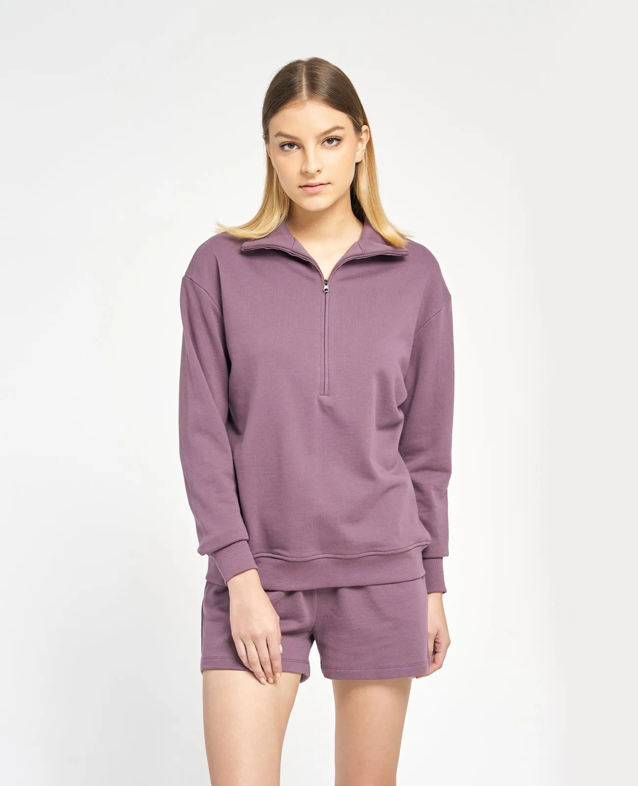 Supima Terry Zip Sweatshirt