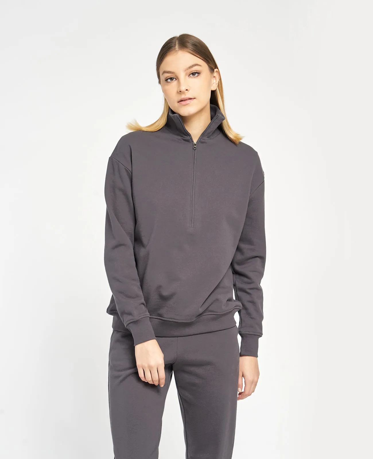 Supima Terry Zip Sweatshirt