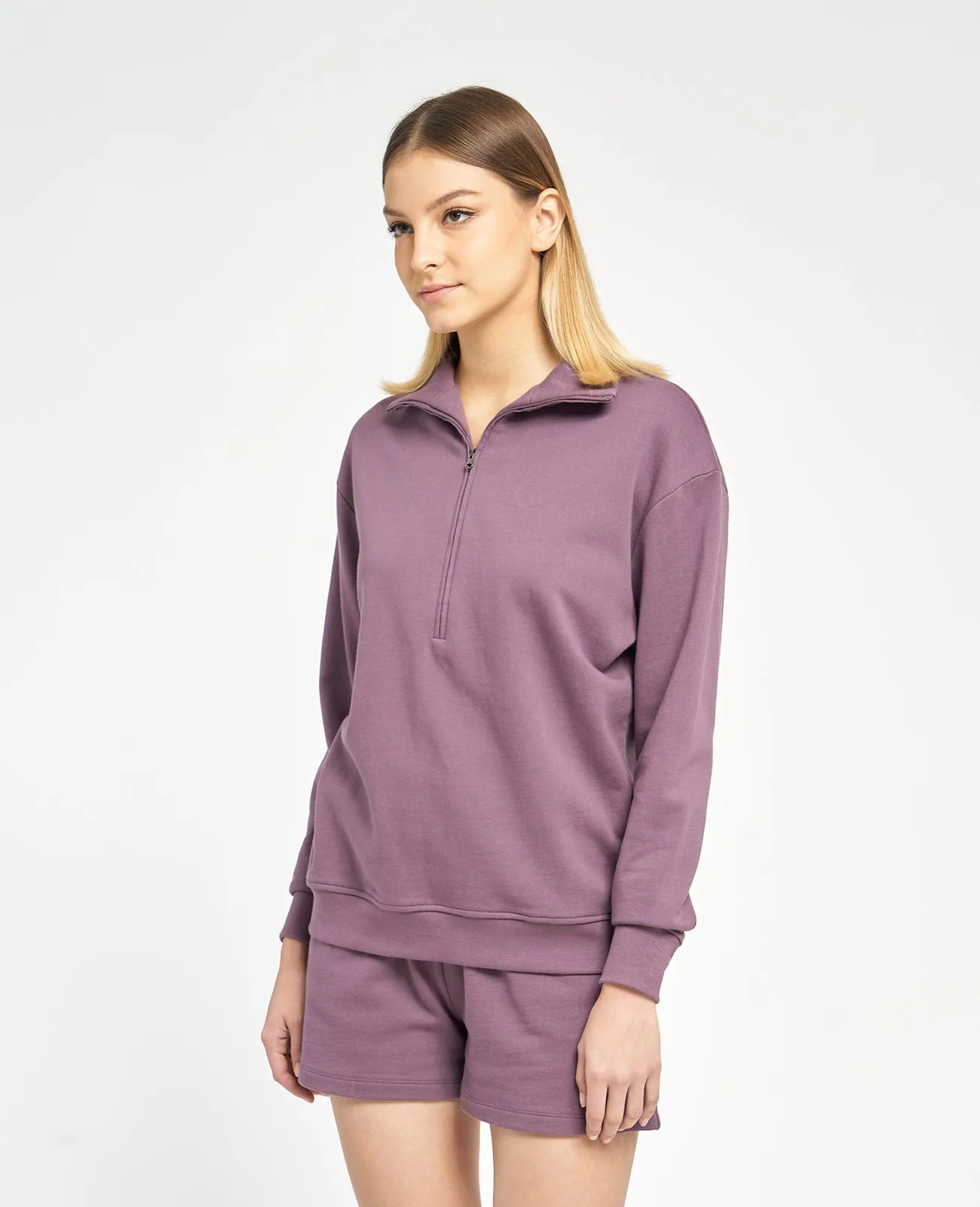 Supima Terry Zip Sweatshirt