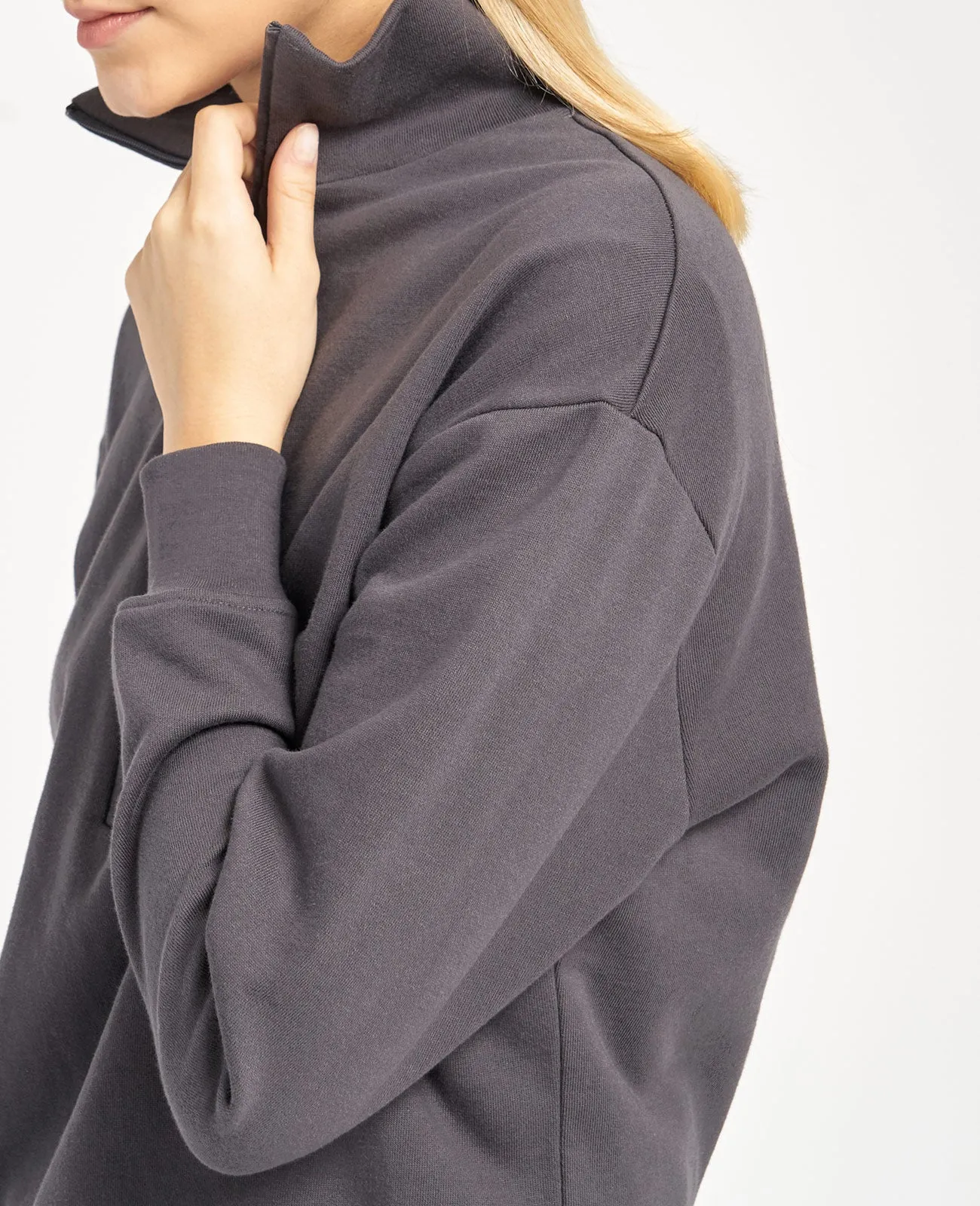 Supima Terry Zip Sweatshirt