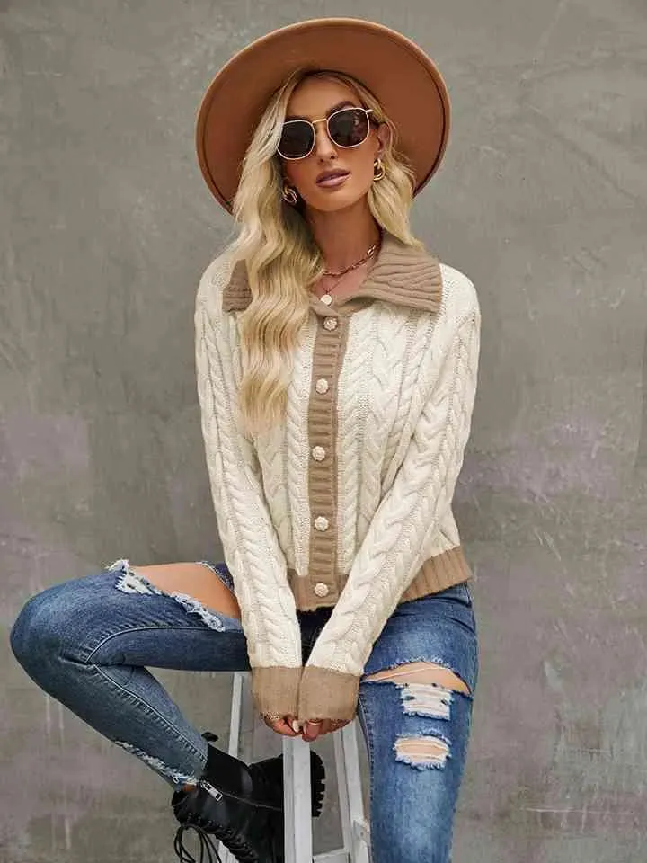 Versatile Long Sleeve Cardigan: Women's Style Staple