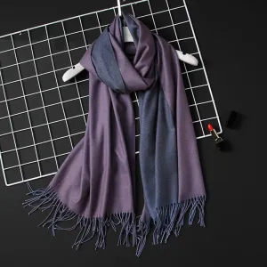 Women's Fashion Pashmina Scarf or Shawl with Tassel